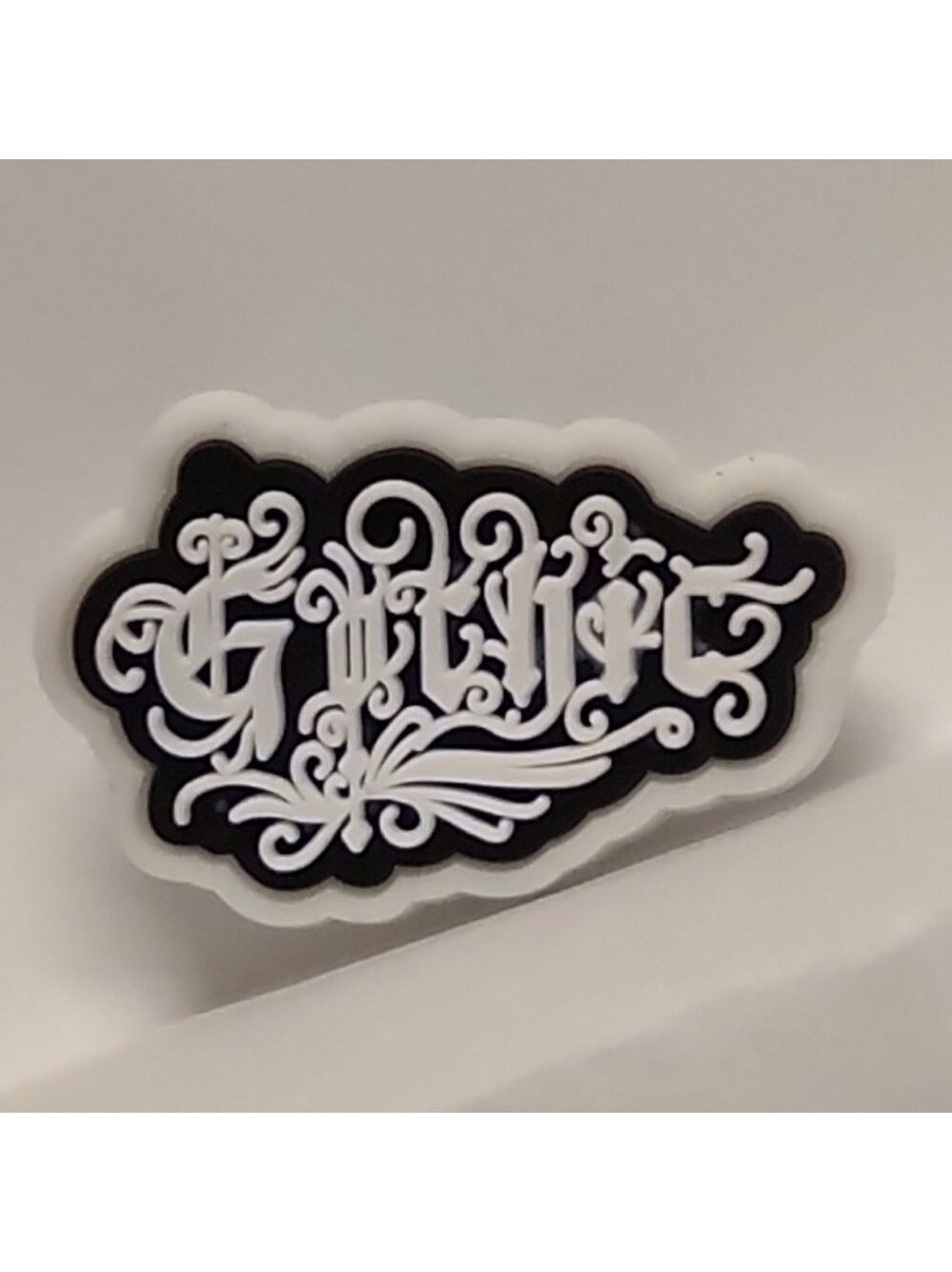 5/$5 Gothic Font Croc Shoe Charm Jibbitz